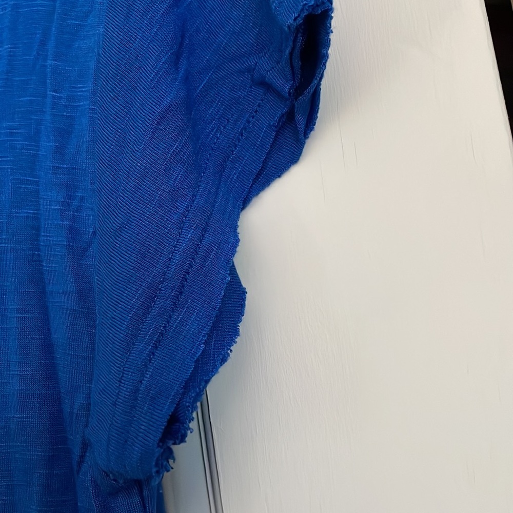 AnM High/Low Dress, Medium, Blue - Picture 9 of 10
